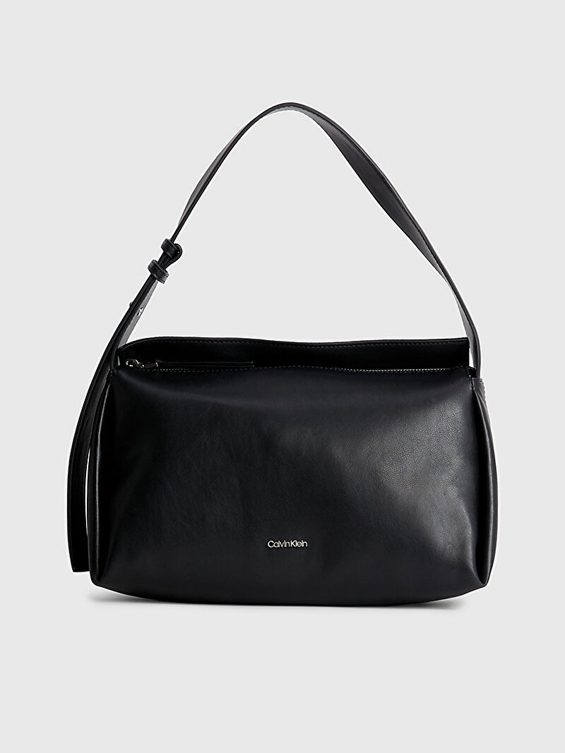 Calvin Klein Siyah Renkli Kadın Elevated Soft Hobo Çanta