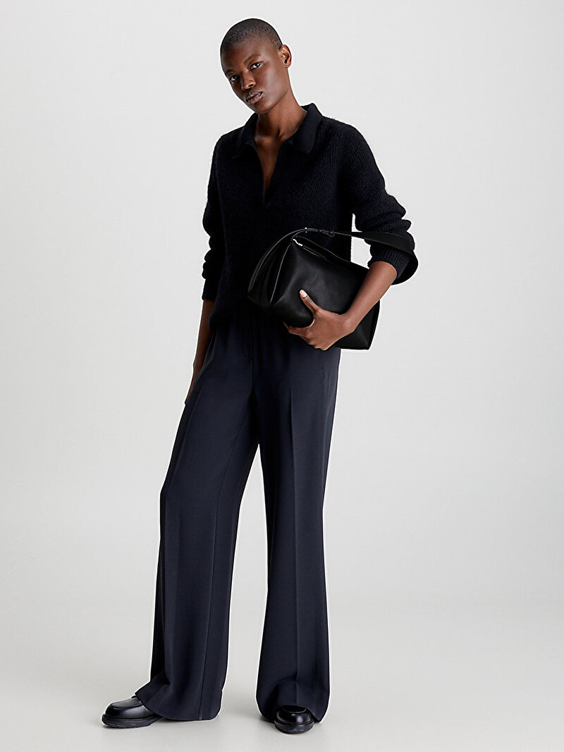 Calvin Klein Siyah Renkli Kadın Elevated Soft Hobo Çanta