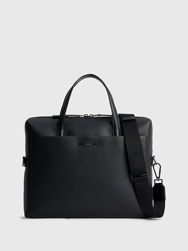 Calvin Klein Siyah Renkli Erkek Modern Laptop Çantası