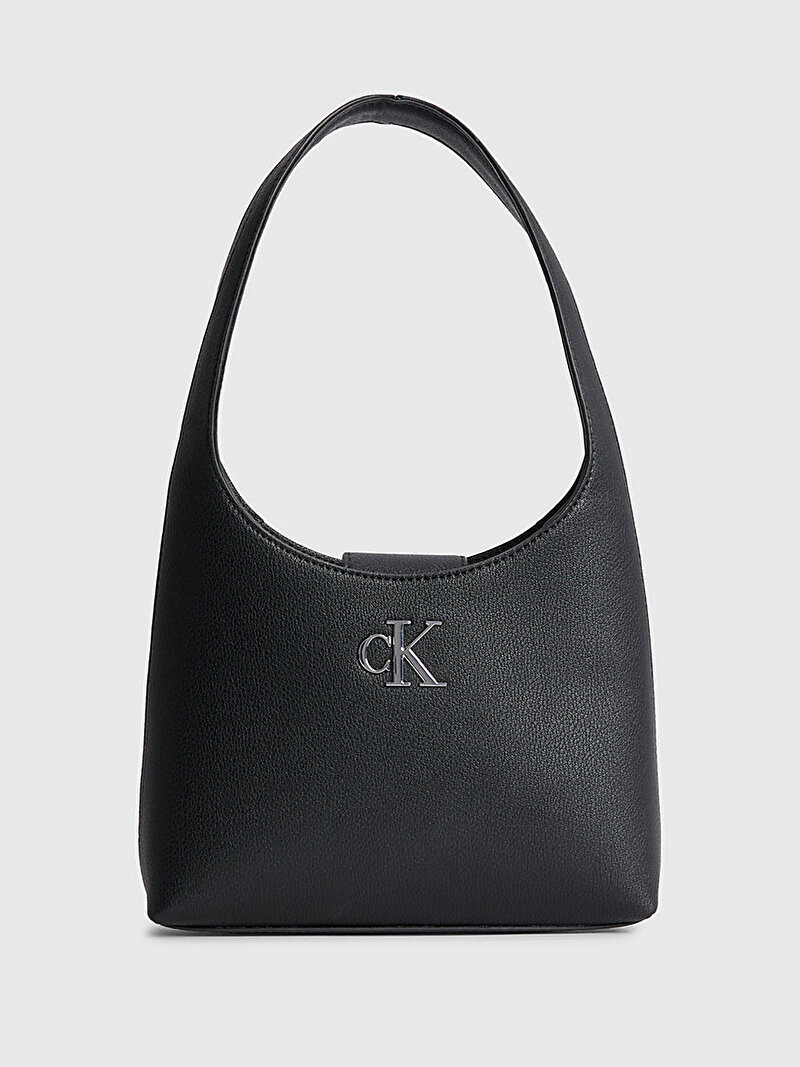 Calvin Klein Siyah Renkli Kadın Minimal Monogram Omuz Çantası