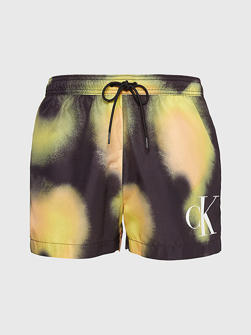 Calvin Klein Çok renkli Renkli Erkek Short Drawstring Deniz Şortu