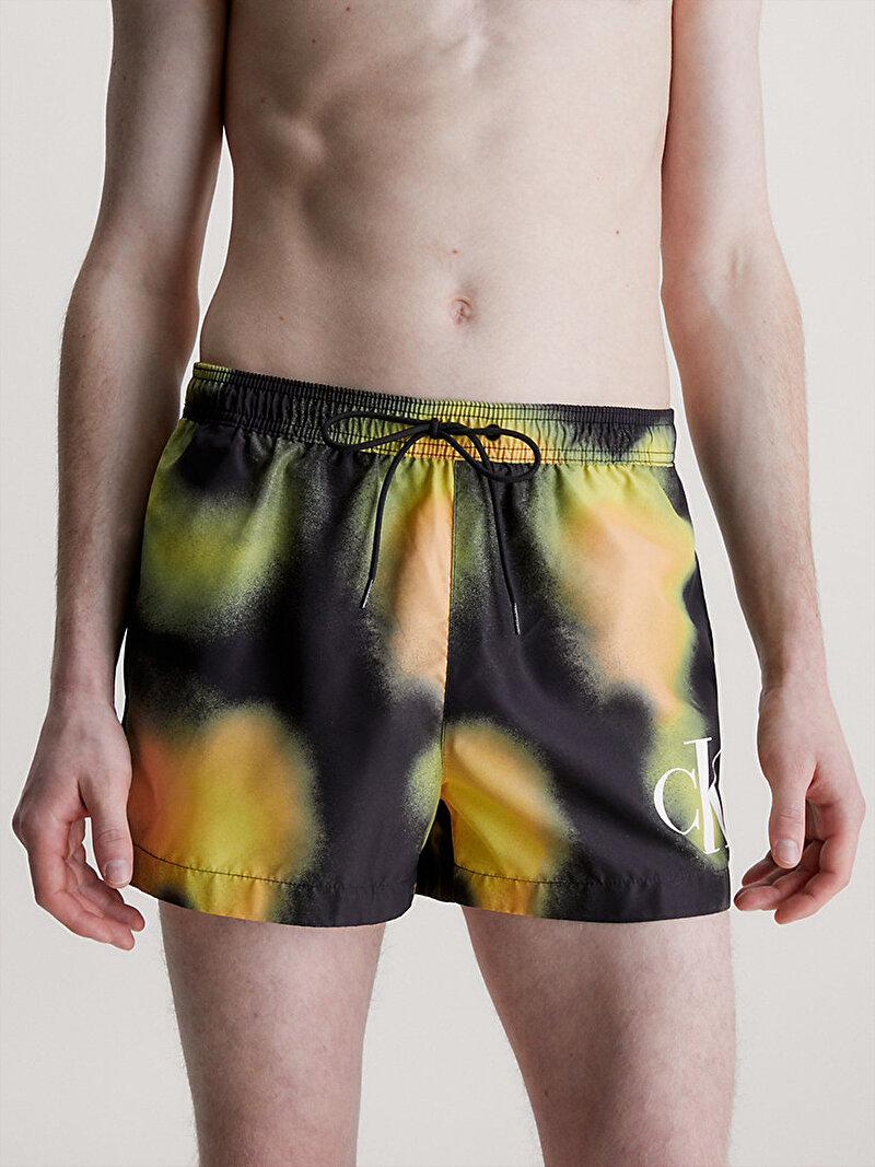 Calvin Klein Çok renkli Renkli Erkek Short Drawstring Deniz Şortu