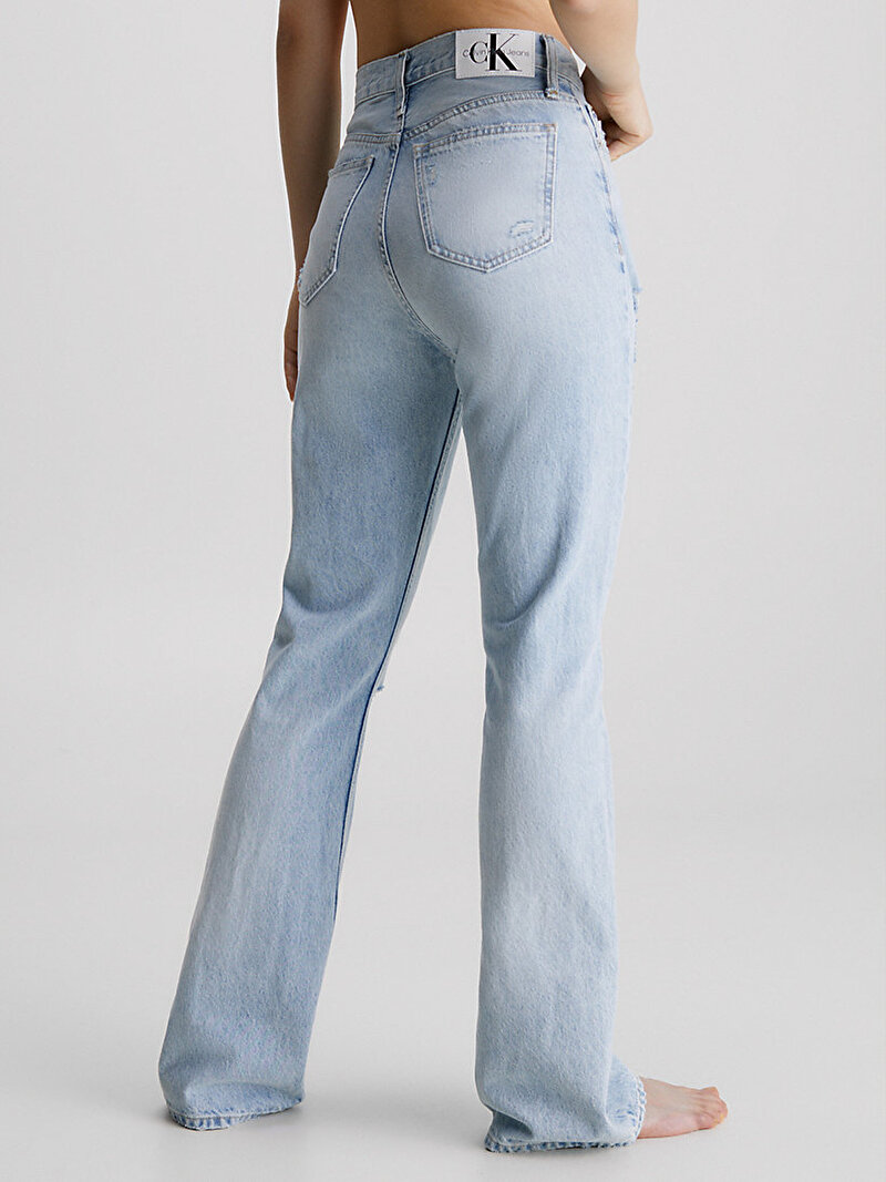 Calvin Klein Mavi Renkli Kadın Authentic Bootcut Jean Pantolon