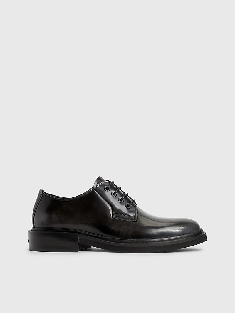 Calvin Klein Siyah Renkli Erkek Lace Up Derby Ayakkabı