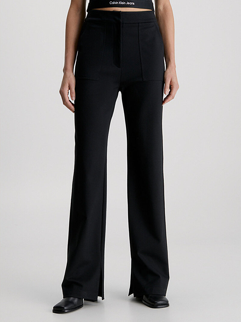 Calvin Klein Siyah Renkli Kadın Milano Pantolon