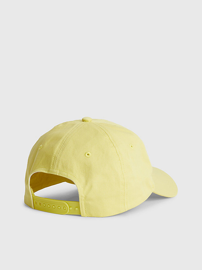 Calvin Klein Sarı Renkli Erkek Monogram Şapka