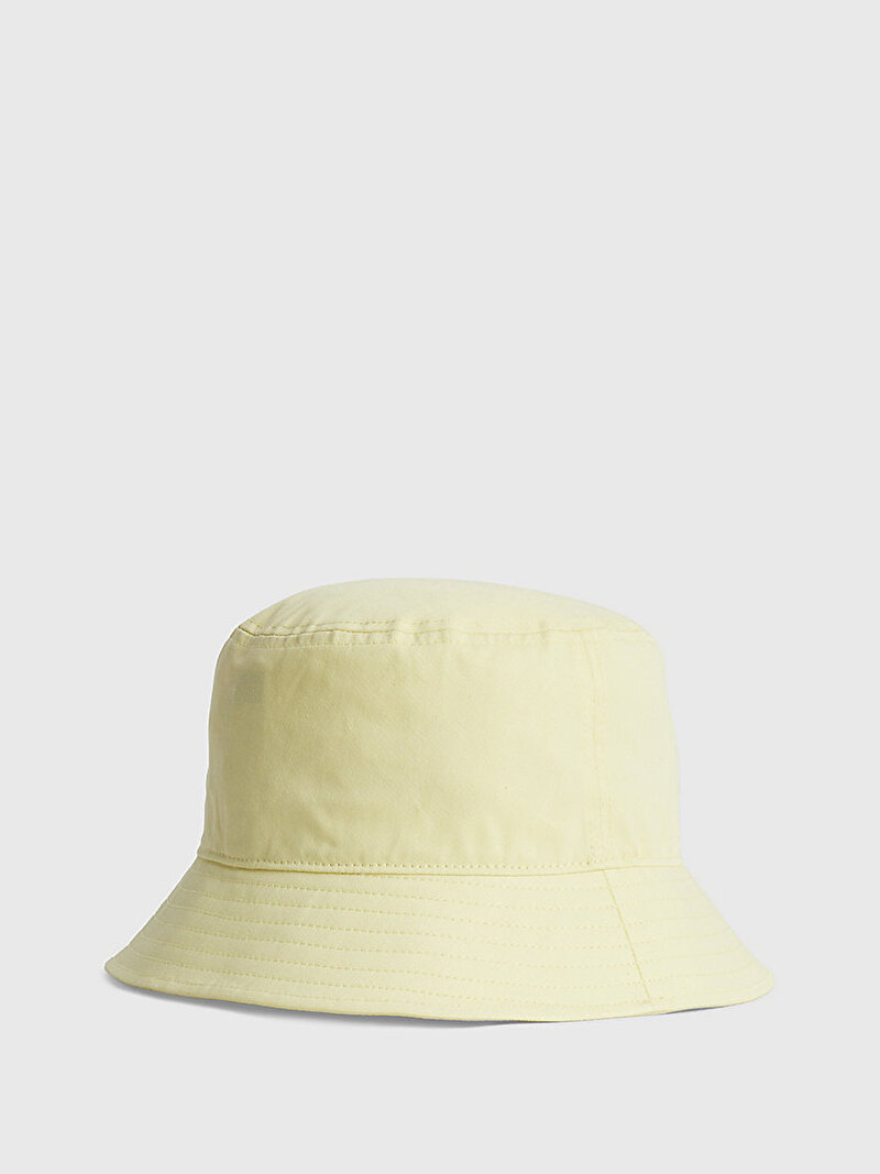 Calvin Klein Sarı Renkli Kadın Monogram Bucket Şapka