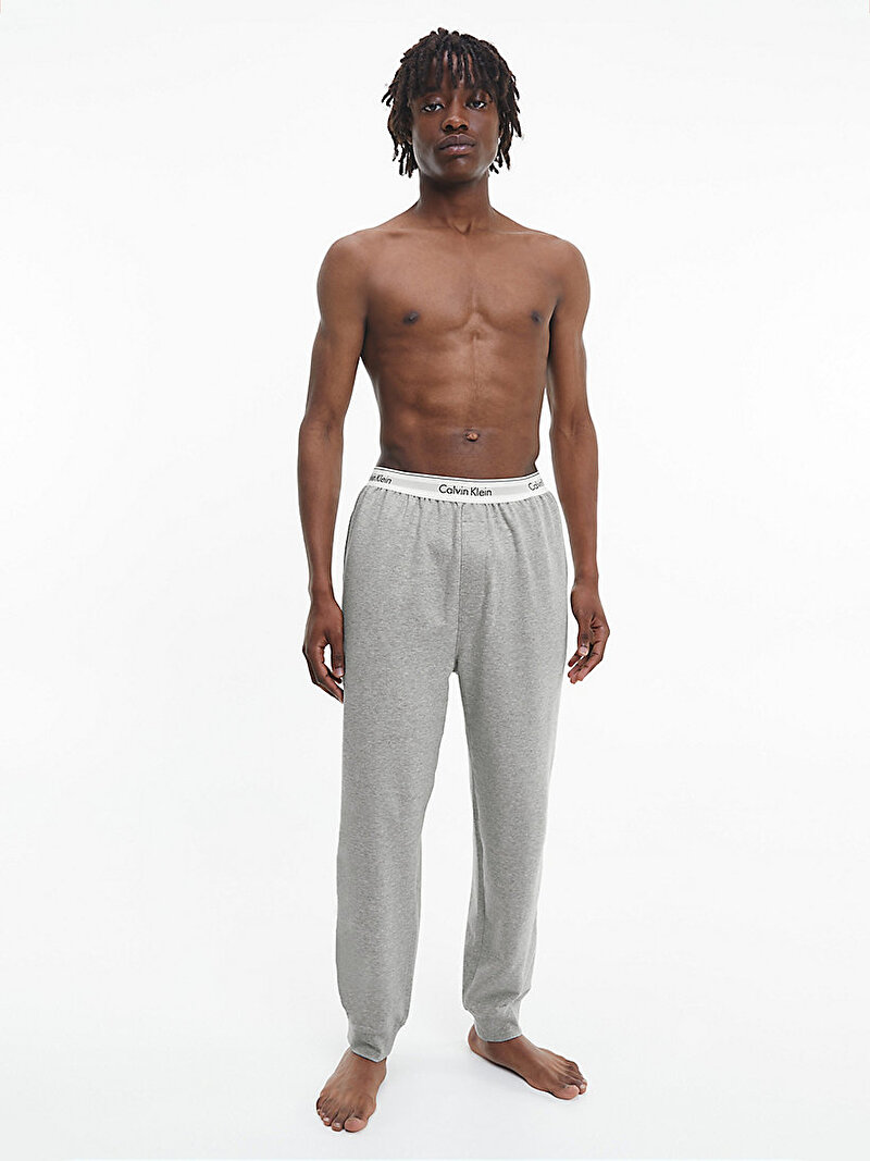 Calvin Klein Gri Renkli Erkek Jogger Pantolon