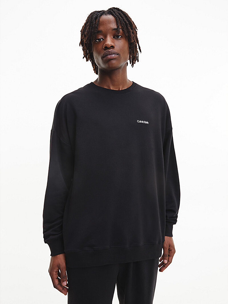 Calvin Klein Siyah Renkli Erkek Sweatshirt
