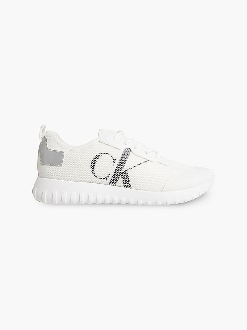 Calvin Klein Beyaz Renkli Erkek Sporty Runner Sneaker