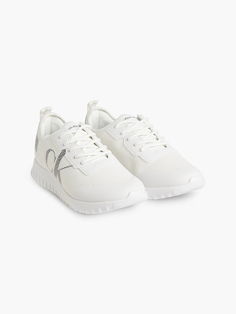 Calvin Klein Beyaz Renkli Erkek Sporty Runner Sneaker