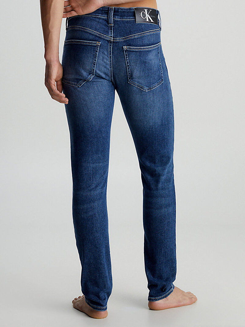 Calvin Klein Mavi Renkli Erkek Skinny Jean Pantolon