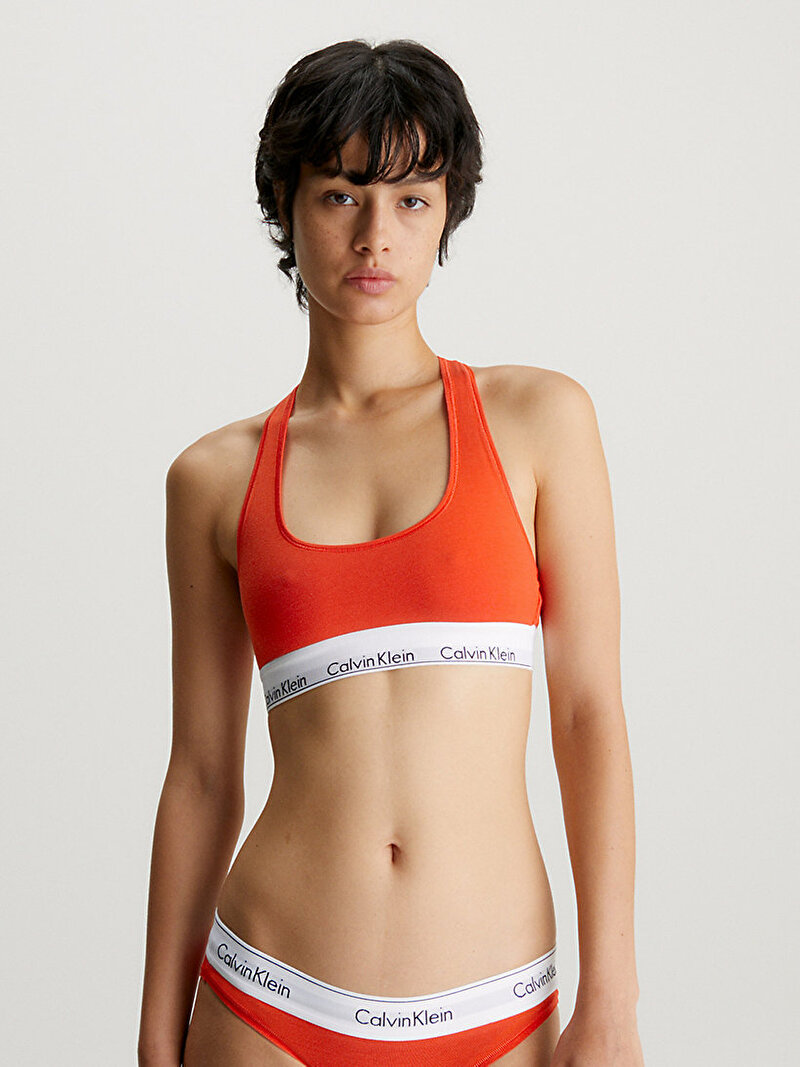 Calvin Klein Turuncu Renkli Kadın Unlined Bralet