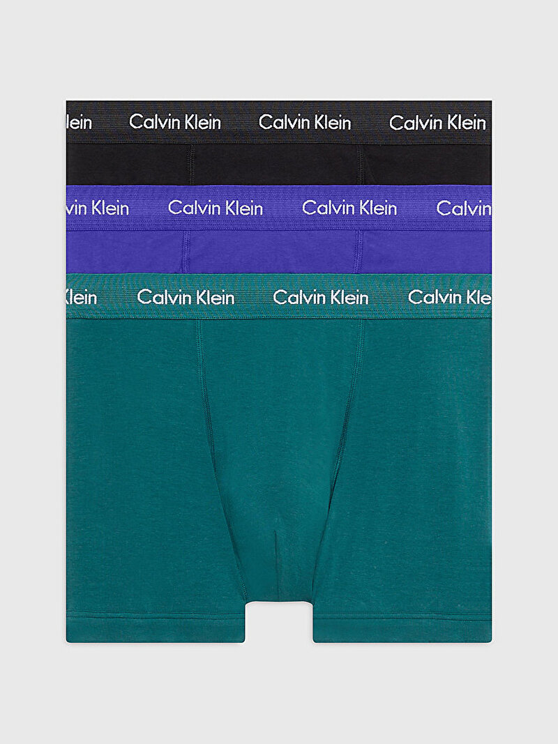 Calvin Klein Çok renkli Renkli Erkek 3'Lü Trunk Boxer Seti