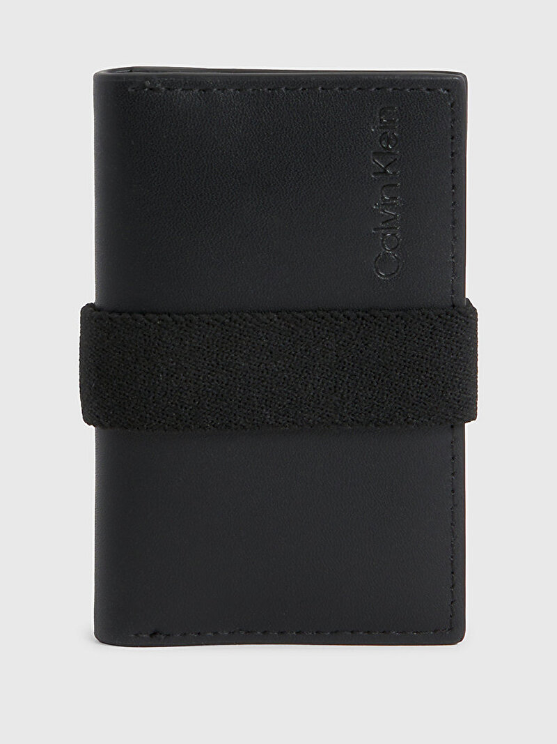 Calvin Klein Siyah Renkli Erkek Ck Spw Tech Bifold Cüzdan