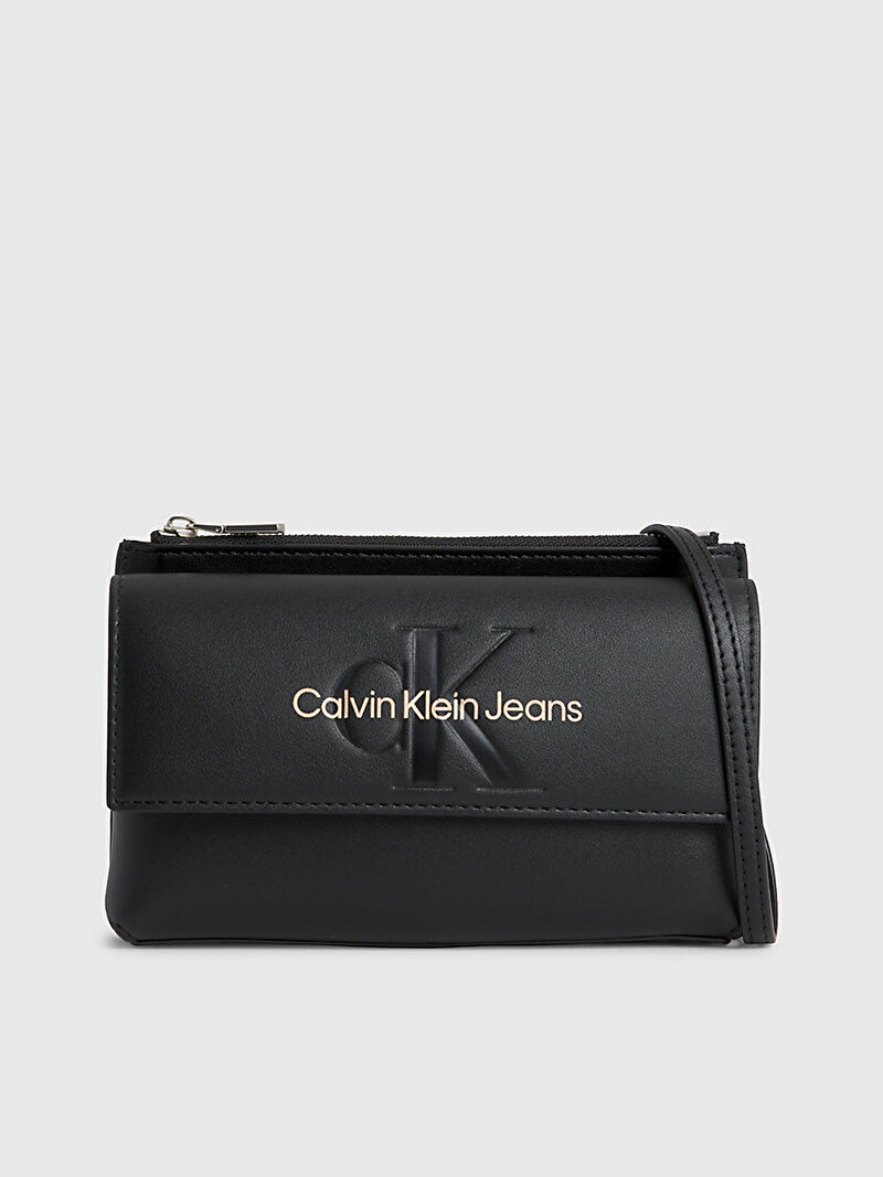 Calvin Klein Siyah Renkli Kadın Sculpted Cüzdan Çanta