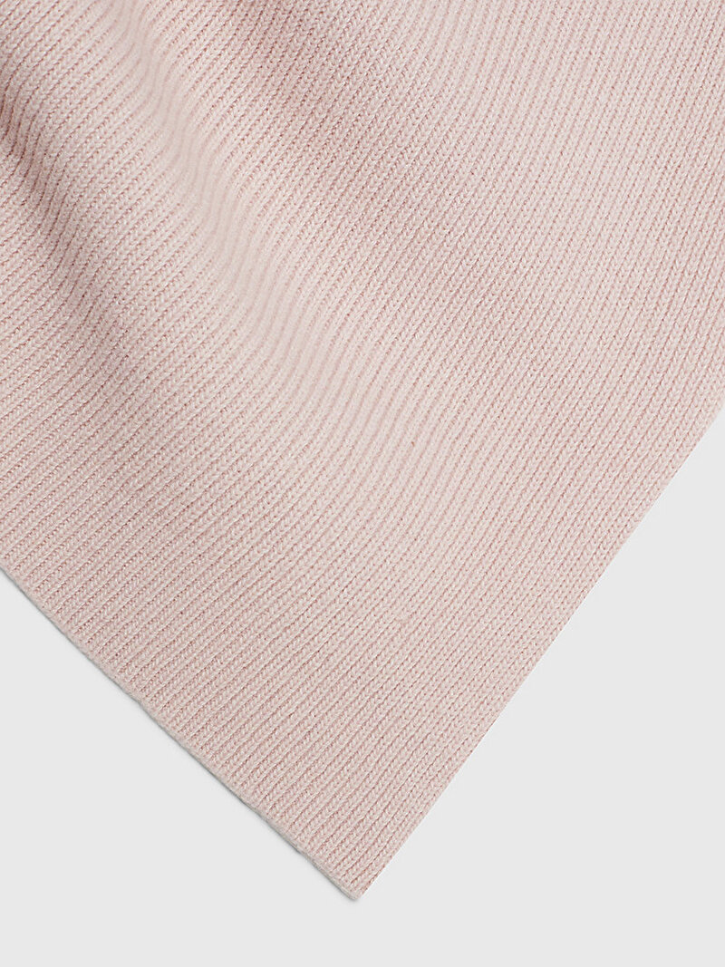 Calvin Klein Pembe Renkli Kadın Re-Lock Knit Atkı