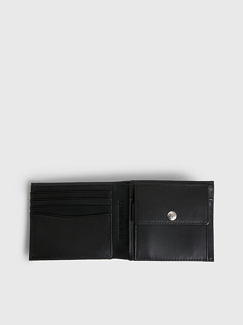 Calvin Klein Siyah Renkli Erkek Monogram Soft Bifold Cüzdan