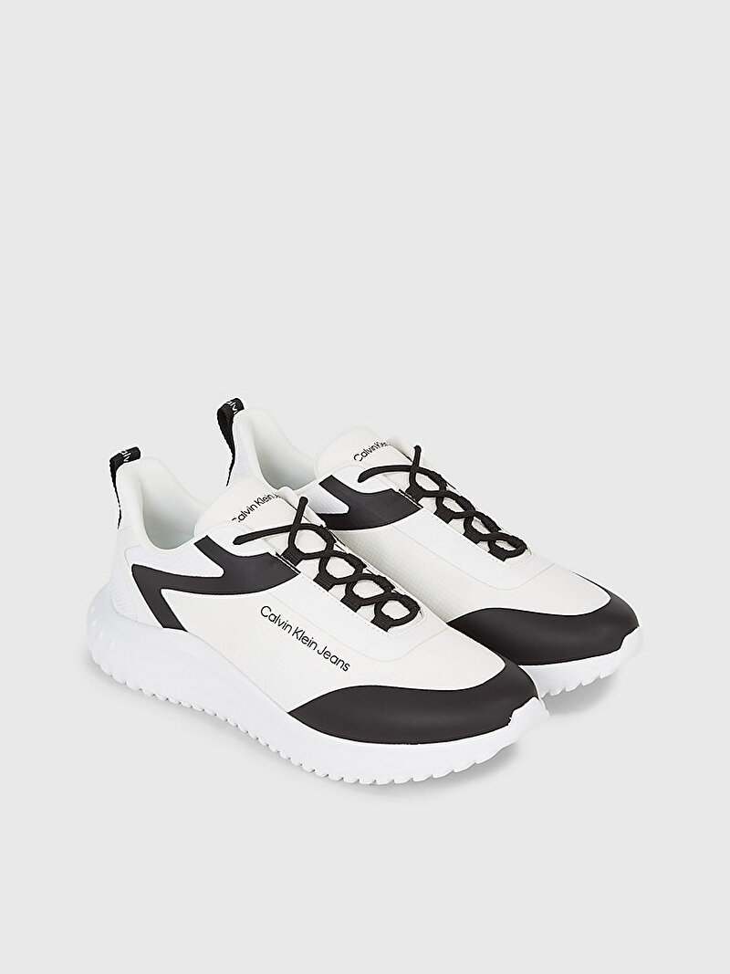 Calvin Klein Beyaz Renkli Erkek Eva Runer Lace Up Sneaker