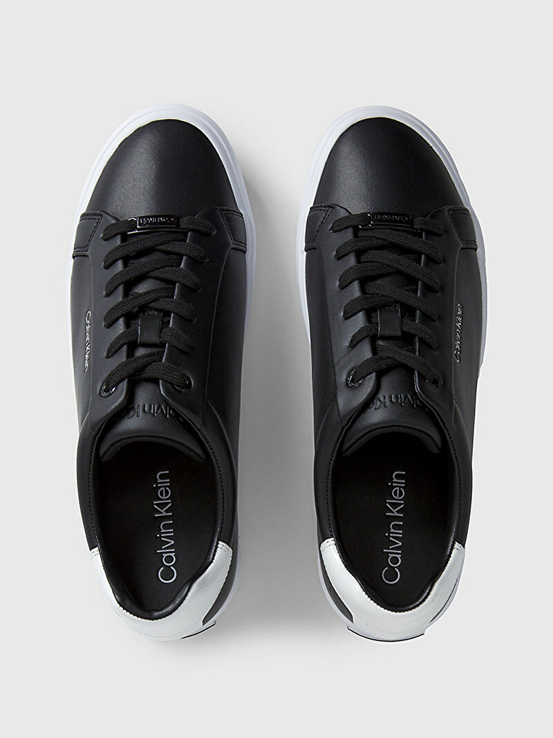 Calvin Klein Siyah Renkli Kadın Vulcanized Lace Up Sneaker