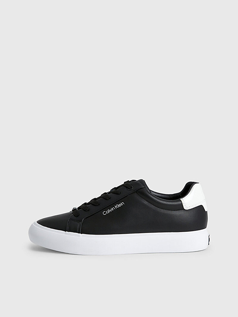 Calvin Klein Siyah Renkli Kadın Vulcanized Lace Up Sneaker
