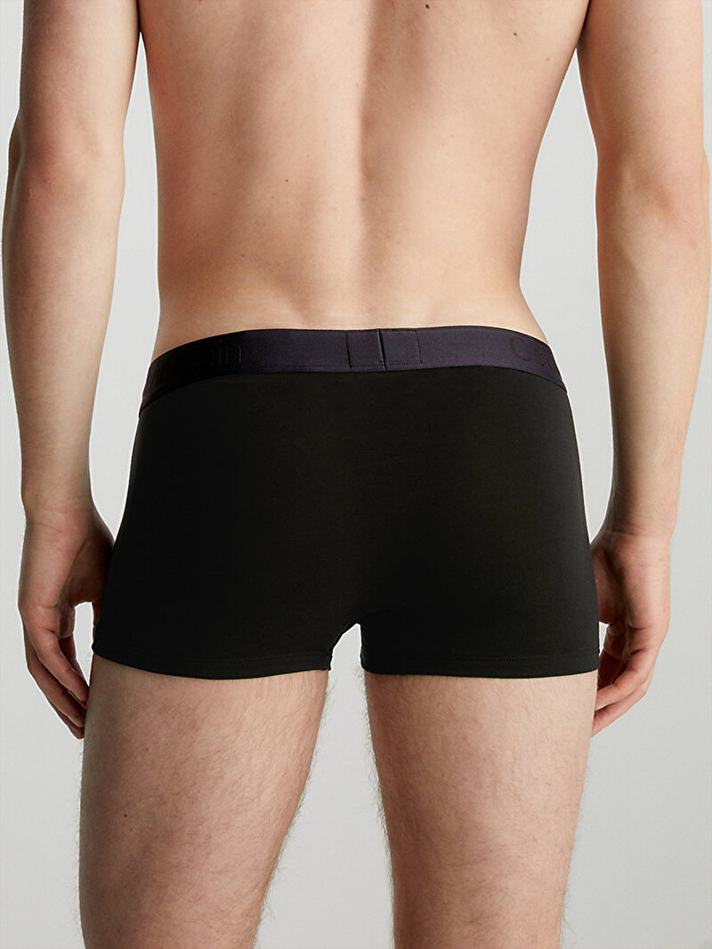Calvin Klein Siyah Renkli Erkek 3'Lü Low Rise Trunk Boxer Seti