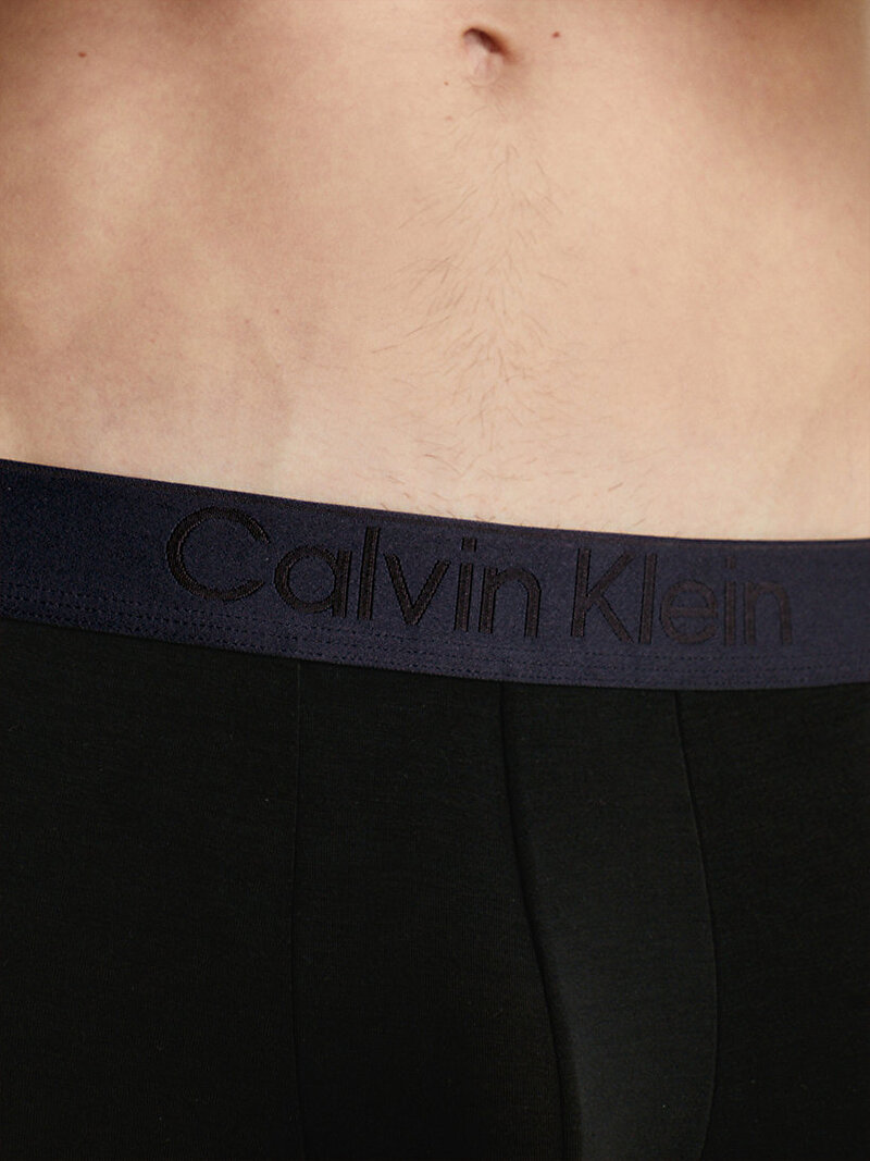 Calvin Klein Siyah Renkli Erkek 3'Lü Low Rise Trunk Boxer Seti