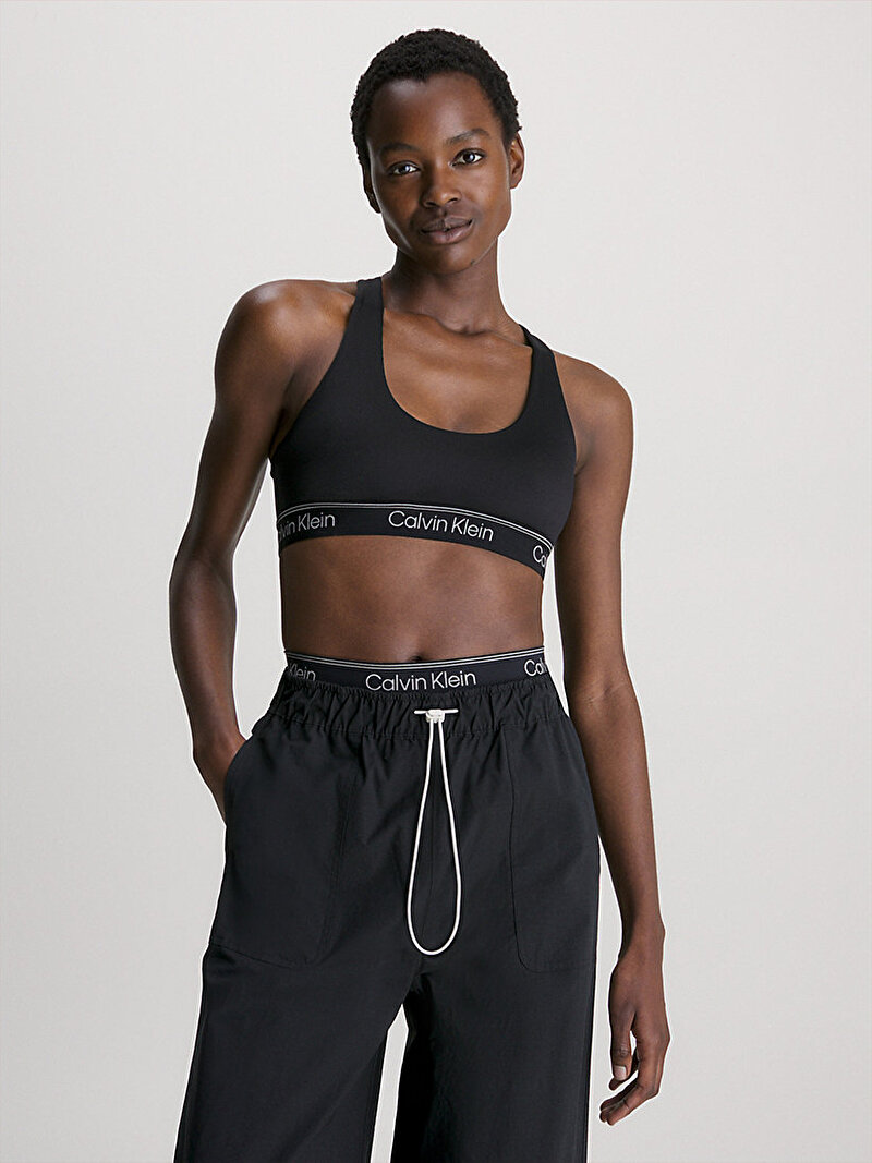 Calvin Klein Siyah Renkli Kadın Medium Support Bralet