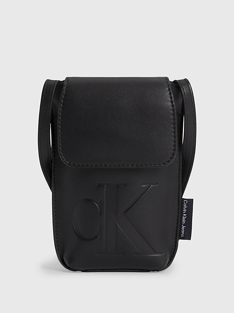 Çocuk Unisex Debossed Logo Çapraz Çanta