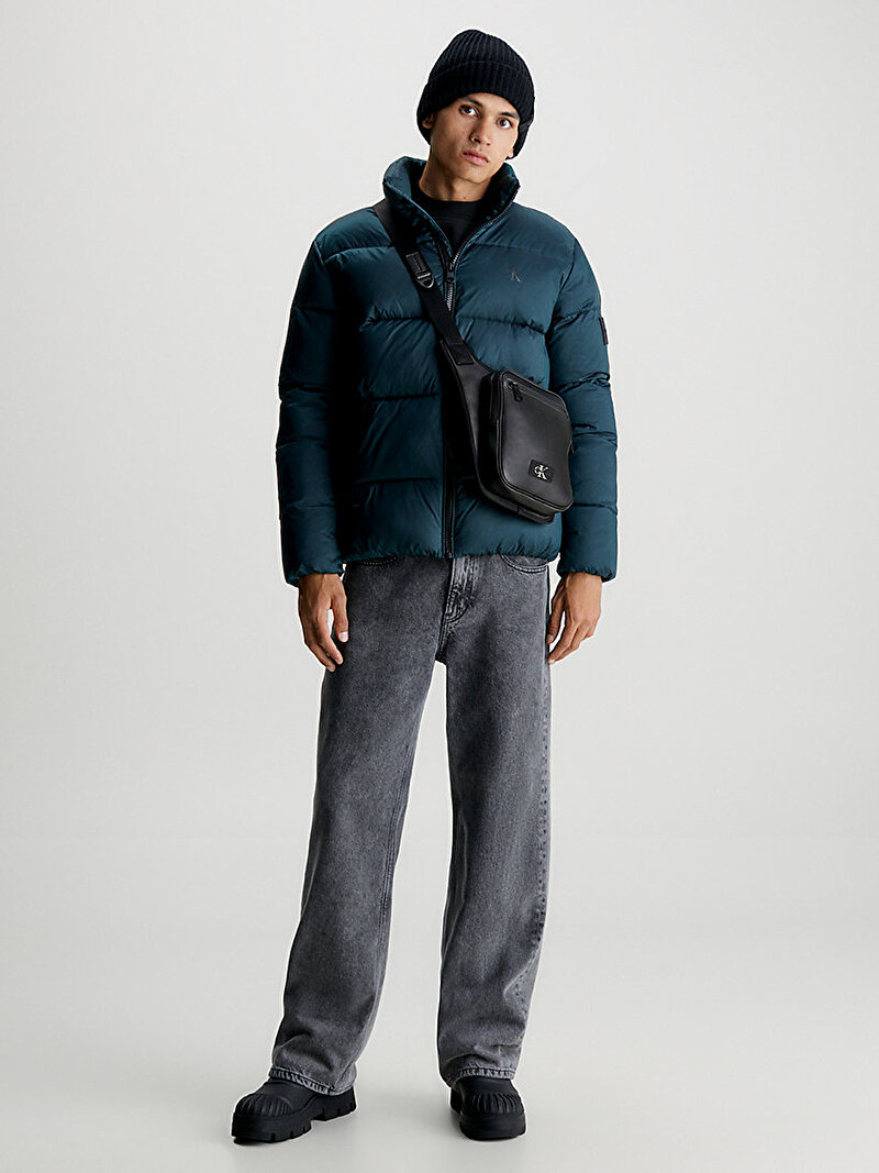 Calvin Klein Siyah Renkli Erkek Tagged Bel Çantası