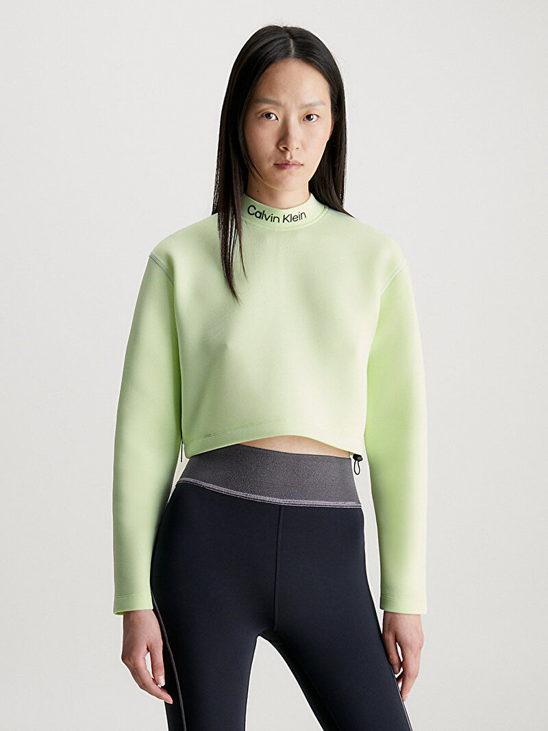 Calvin Klein Yeşil Renkli Kadın Sweatshirt
