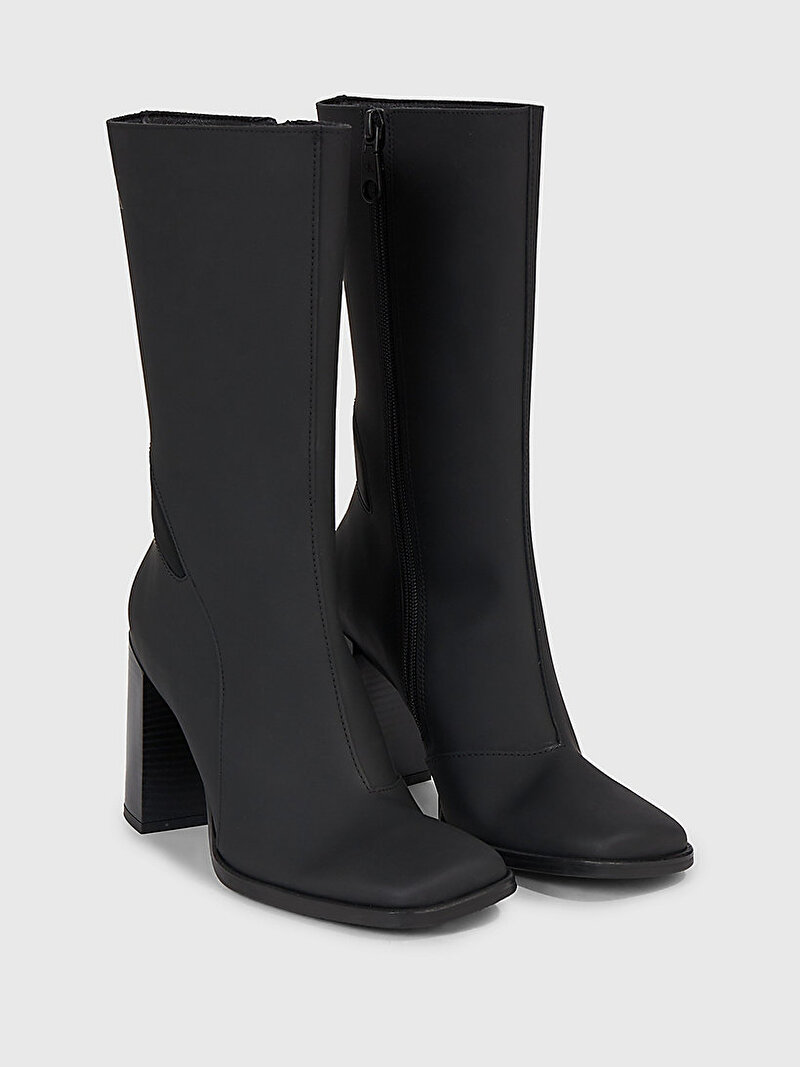 Calvin Klein Siyah Renkli Kadın Topuklu Bot