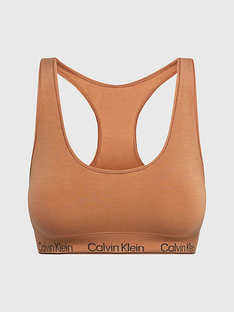 Calvin Klein Kahverengi Renkli Kadın Racerback Bralet