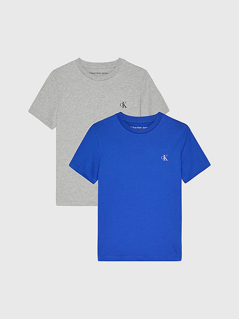 Calvin Klein Çok renkli Renkli Erkek Çocuk 2'Li Monogram T-Shirt