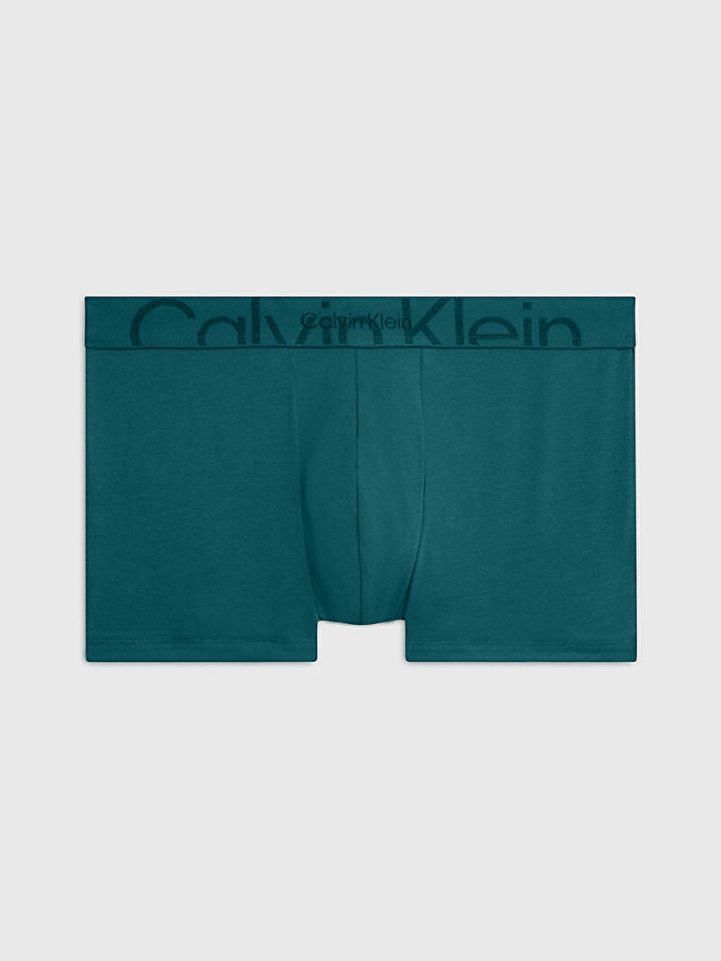 Calvin Klein Yeşil Renkli Erkek Trunk Boxer