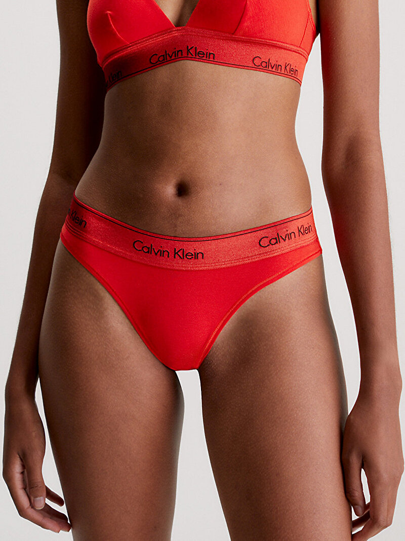 Calvin Klein Kırmızı Renkli Kadın Brazilian Külot