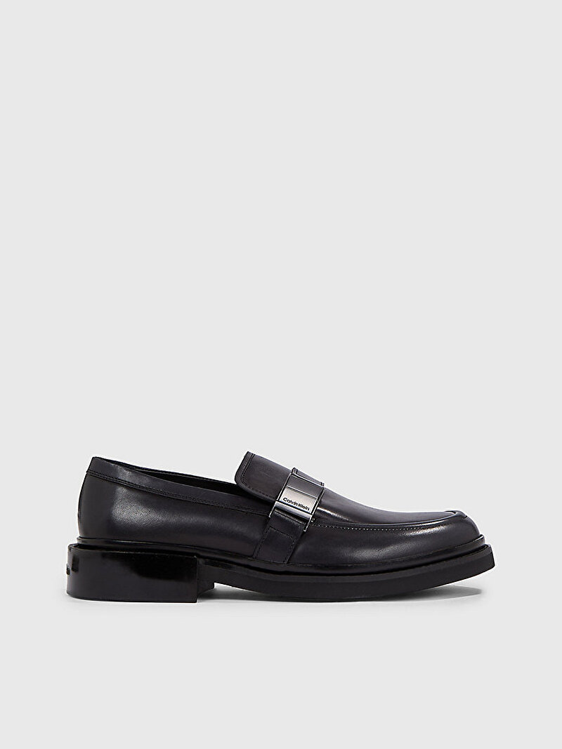 Calvin Klein Siyah Renkli Erkek Mokasen Ayakkabı