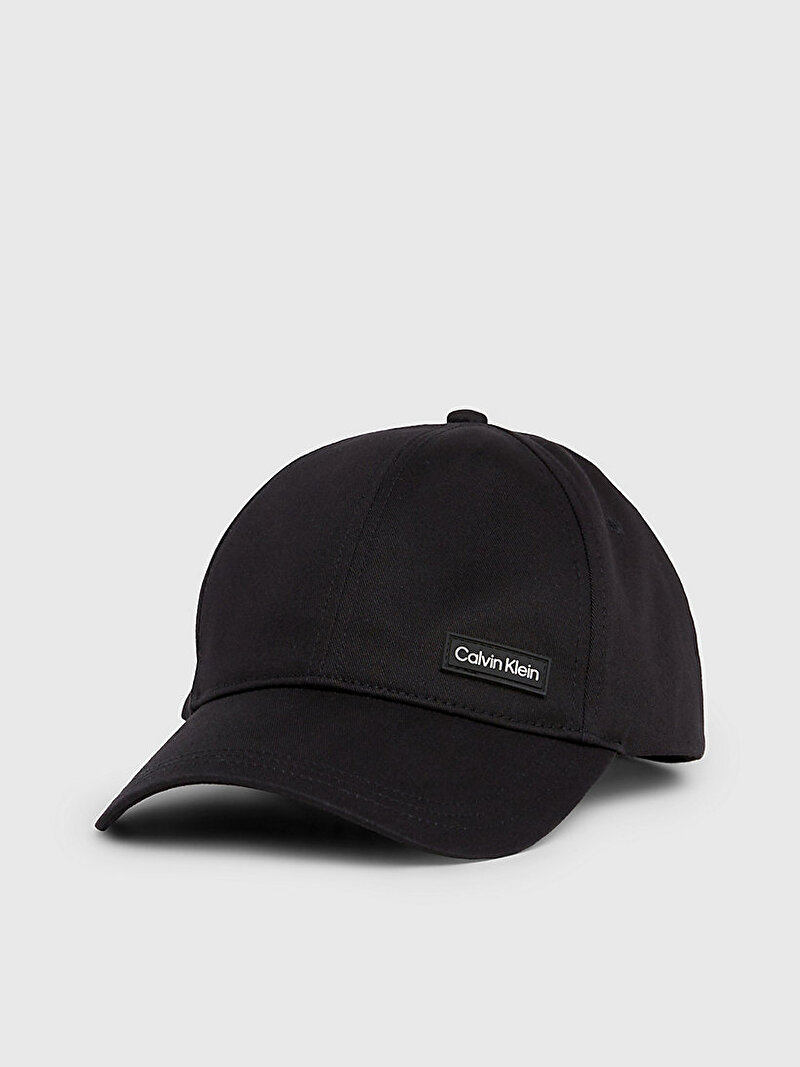 Calvin Klein Siyah Renkli Erkek Essential Patch Şapka