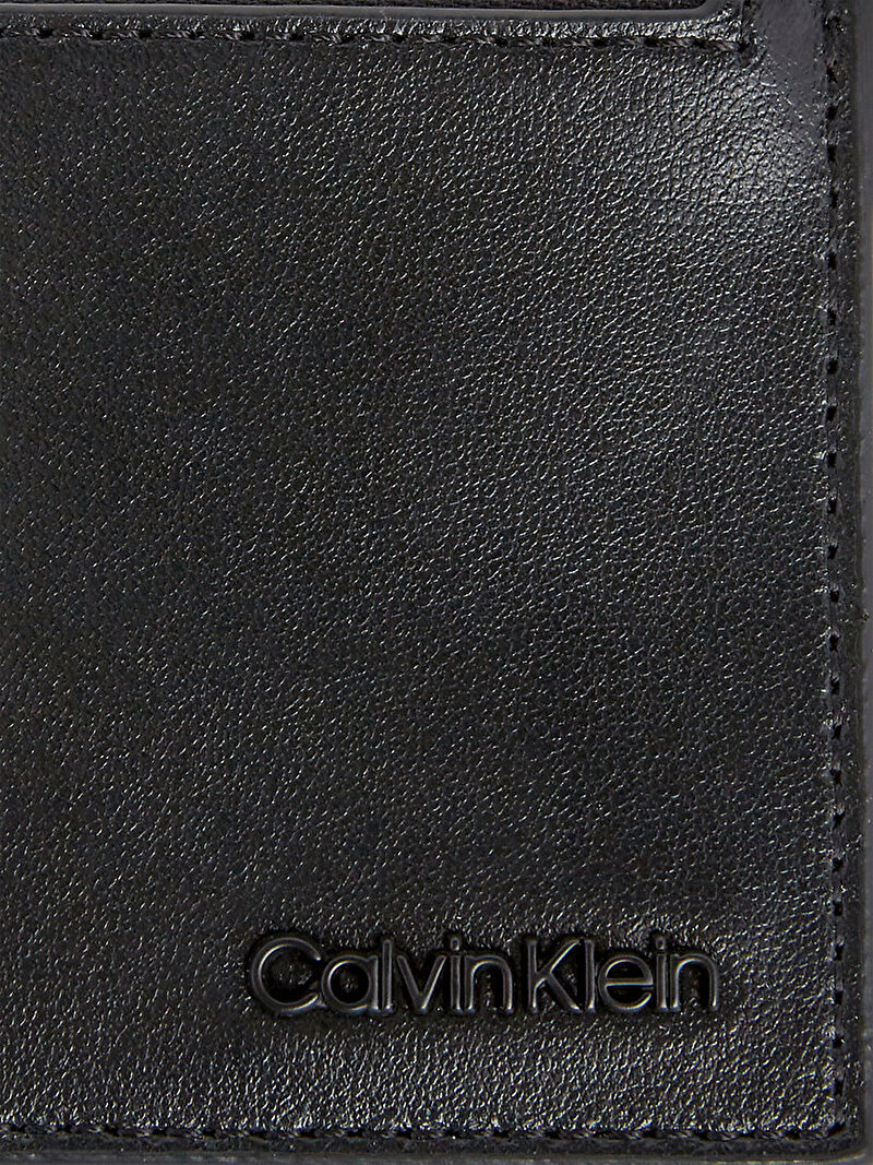 Calvin Klein Siyah Renkli Erkek Minimal Focus Kartlık