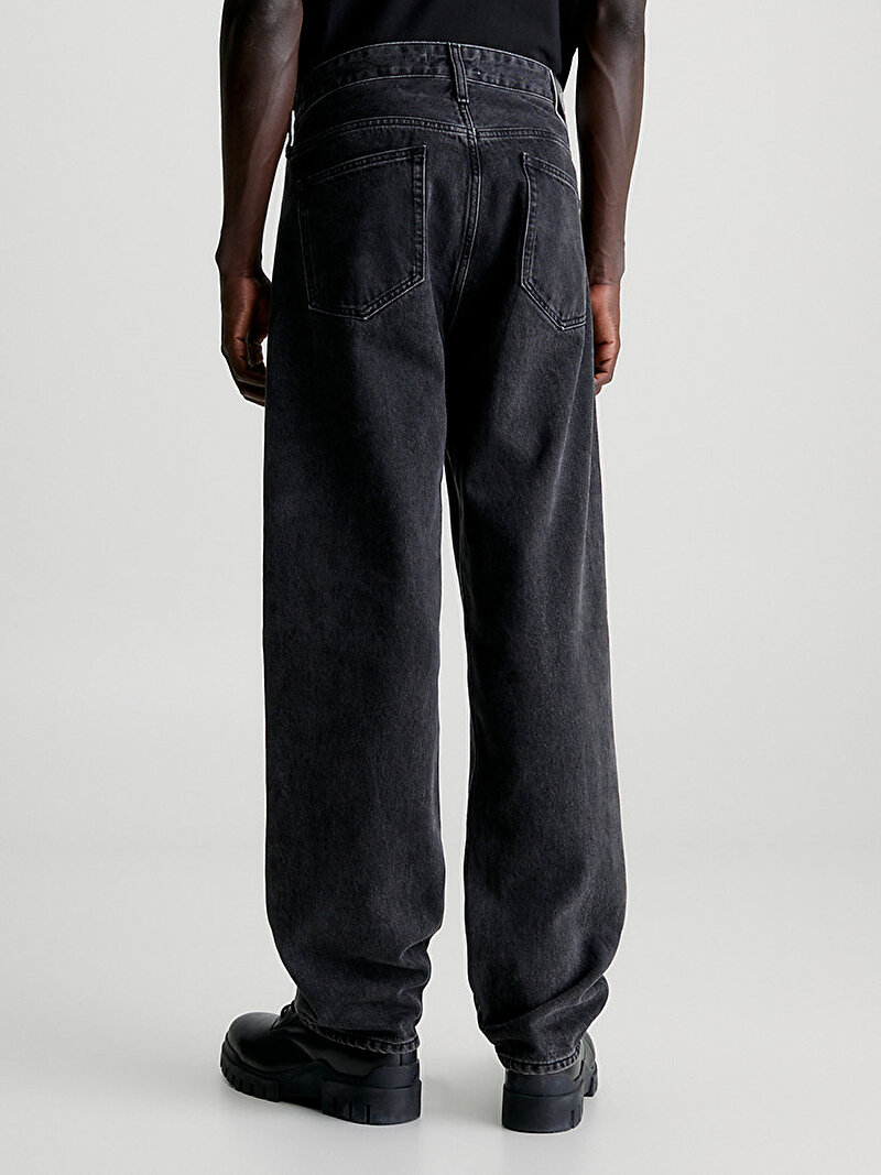 Calvin Klein Siyah Renkli Erkek 90'S Straight Jean Pantolon