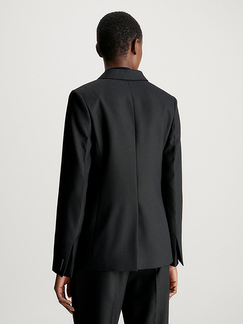 Calvin Klein Siyah Renkli Kadın Essential Tailored Blazer Ceket