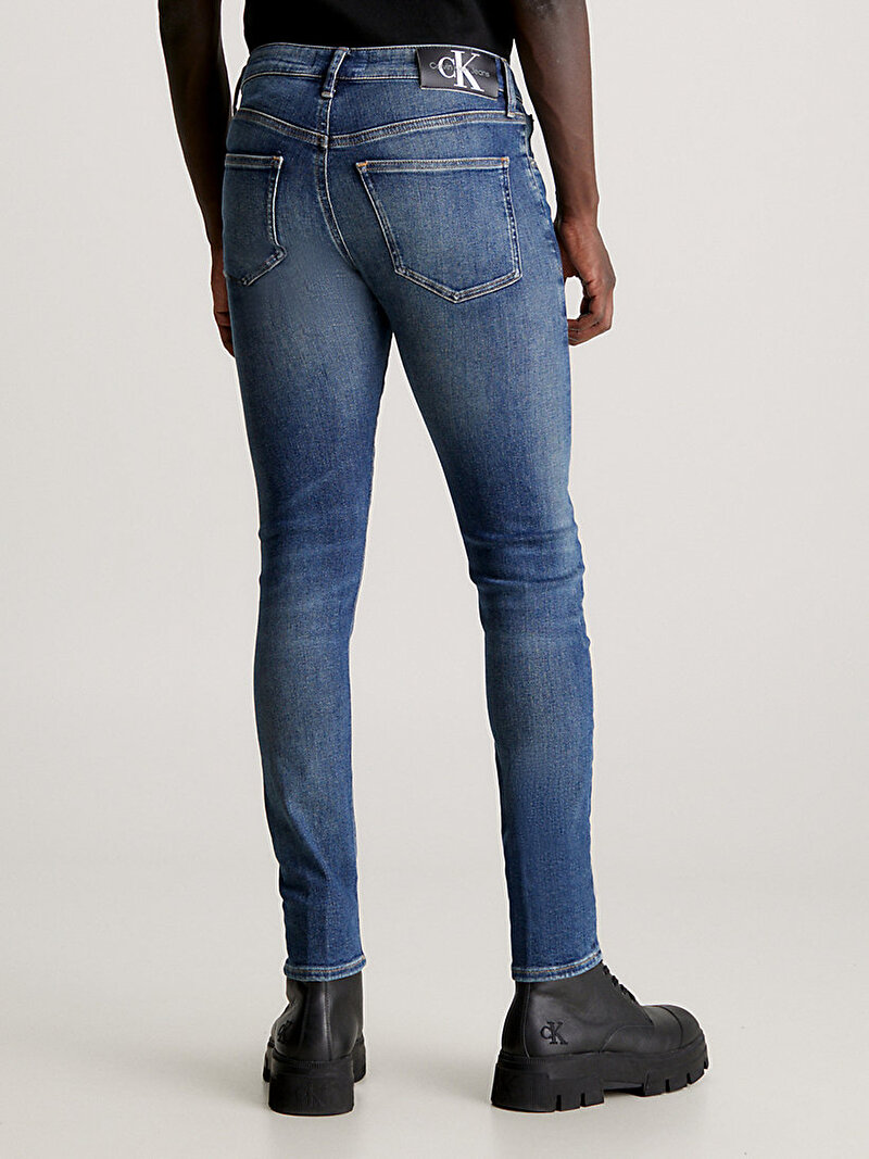 Calvin Klein Mavi Renkli Erkek Skinny Jean Pantolon