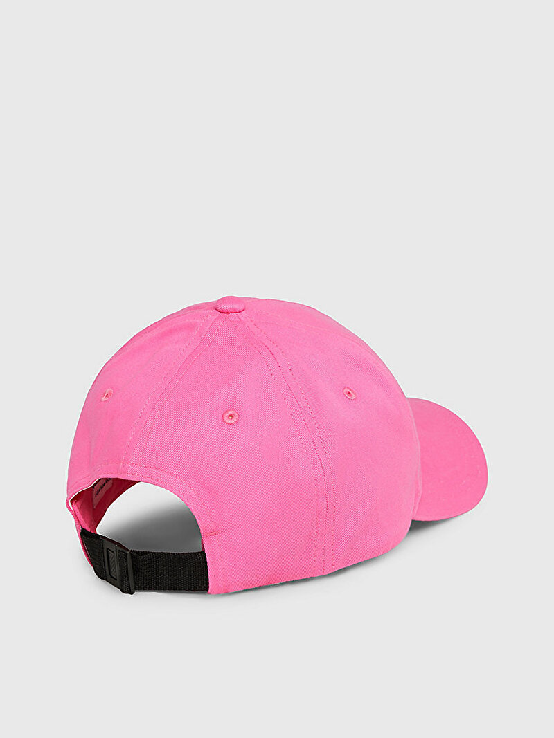 Calvin Klein Pembe Renkli Kadın Minimal Monogram Şapka