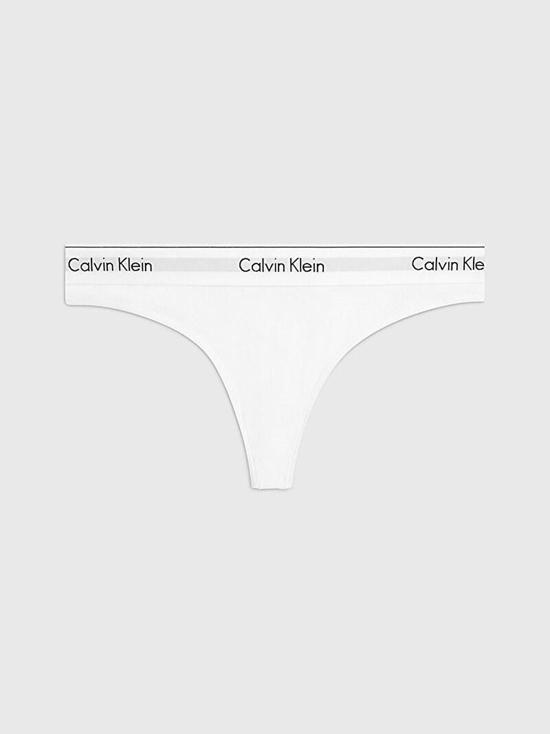 Calvin Klein Beyaz Renkli Kadın Tanga