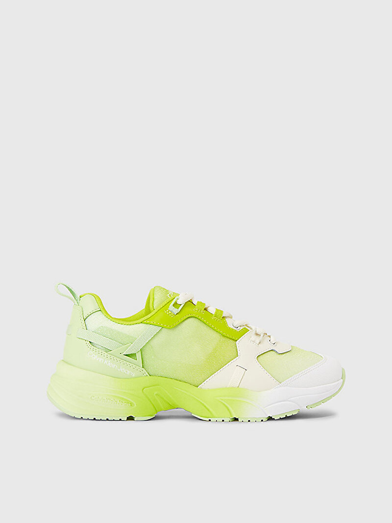 Calvin Klein Yeşil Renkli Kadın Retro Tennis Sneaker