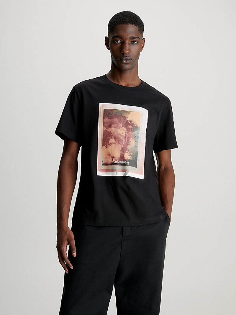 Erkek Photo Print T-Shirt