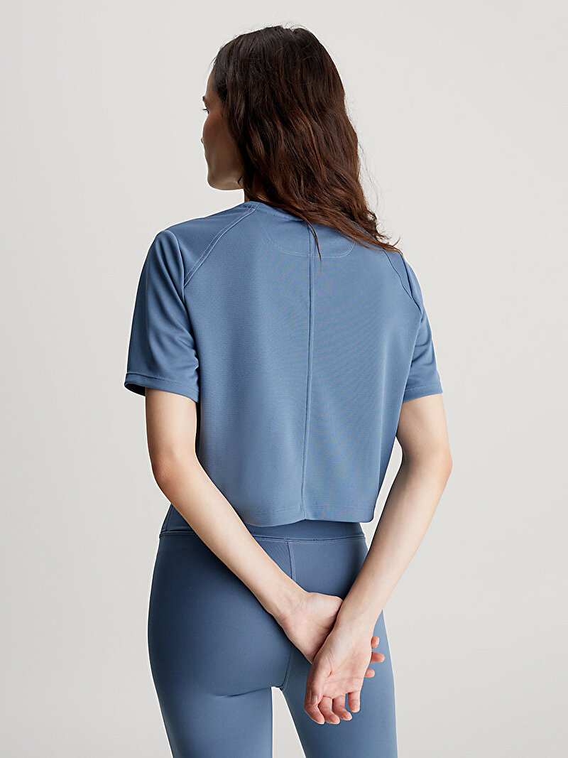 Calvin Klein Mavi Renkli Kadın Performance T-Shirt
