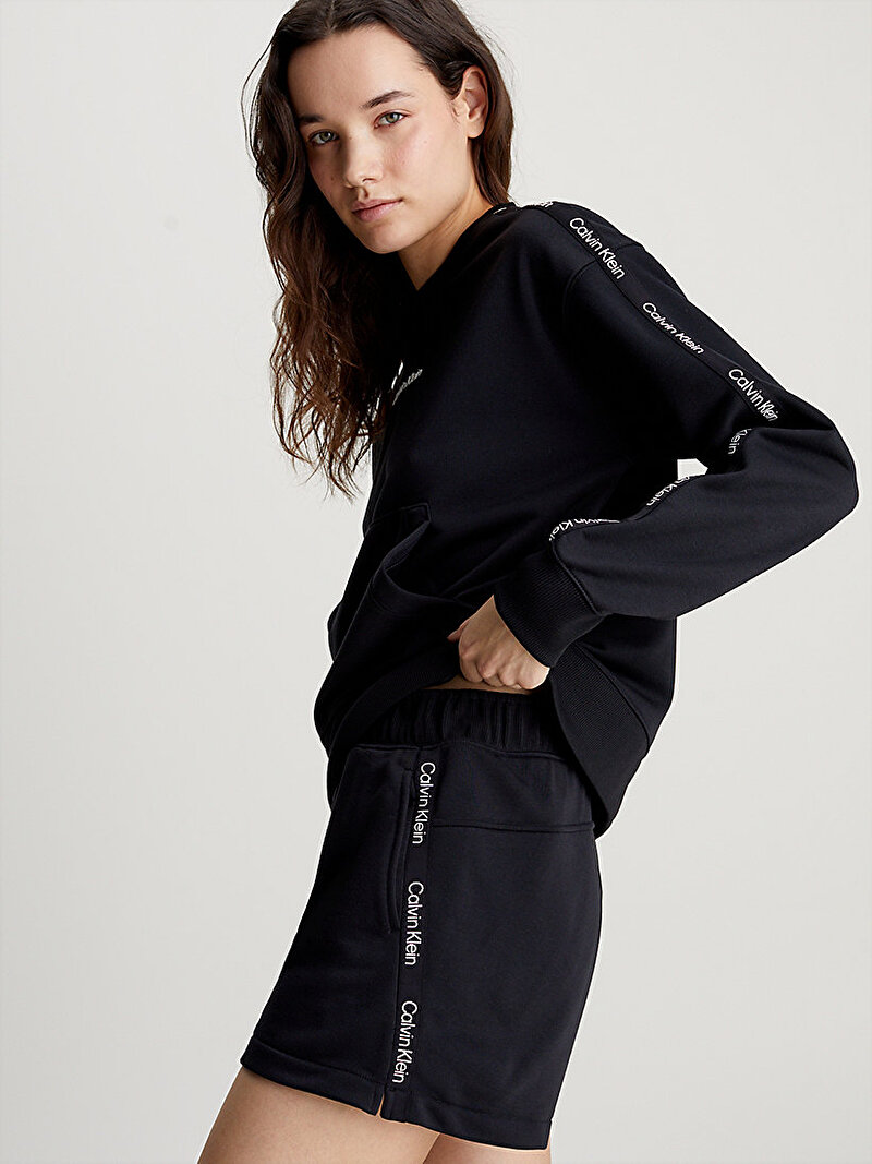 Calvin Klein Siyah Renkli Kadın Knit Şort