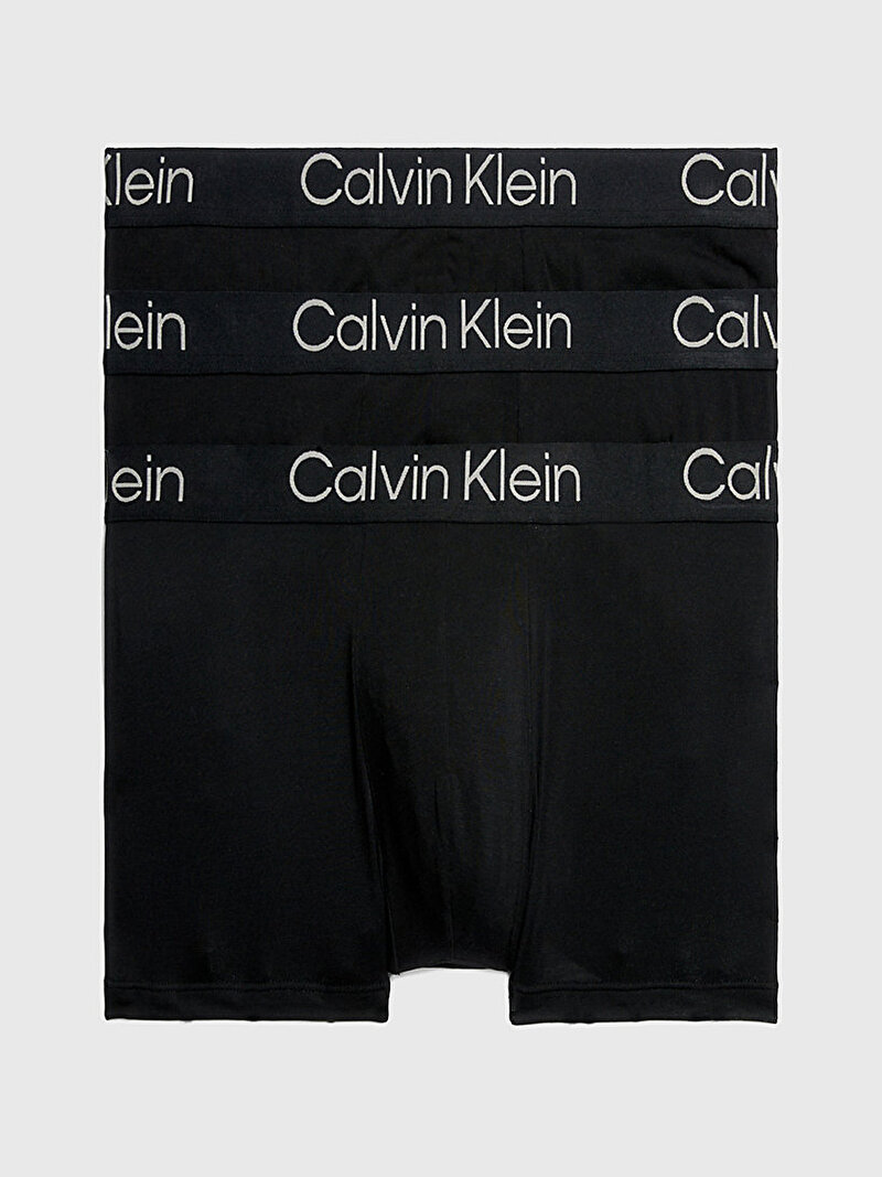 Calvin Klein Siyah Renkli Erkek 3'Lü Trunk Boxer