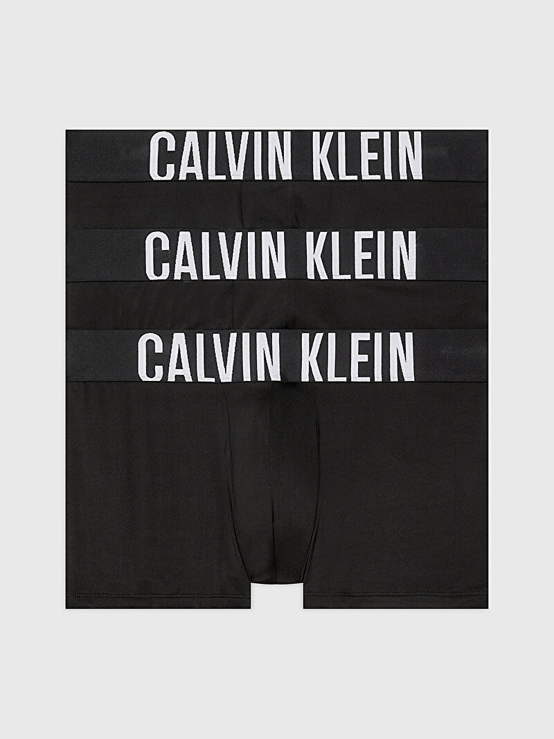Calvin Klein Siyah Renkli Erkek 3'Lü Trunk Boxer